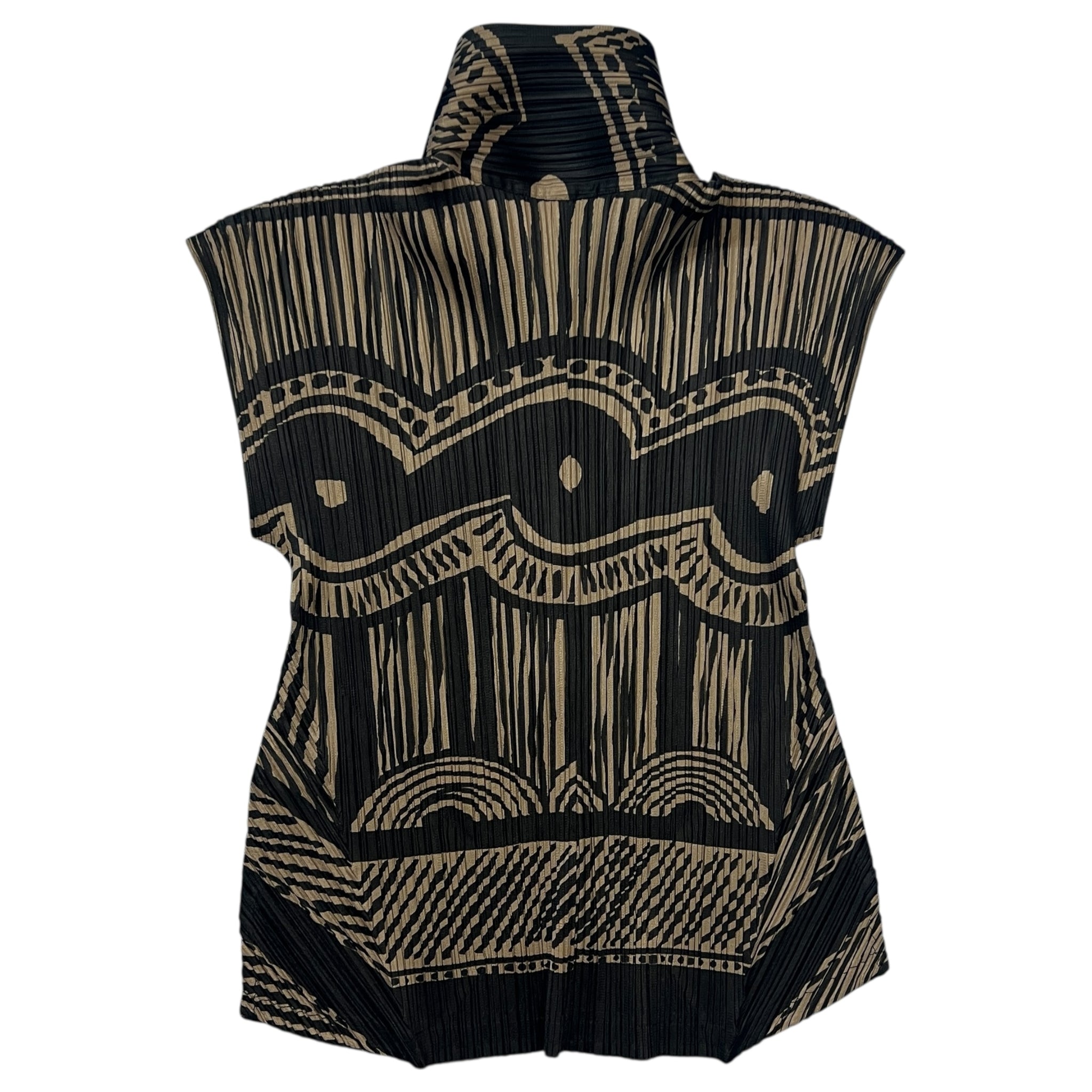 ISSEY MIYAKE PLEATS PLEASE PLEATS SLEEVELESS TOP