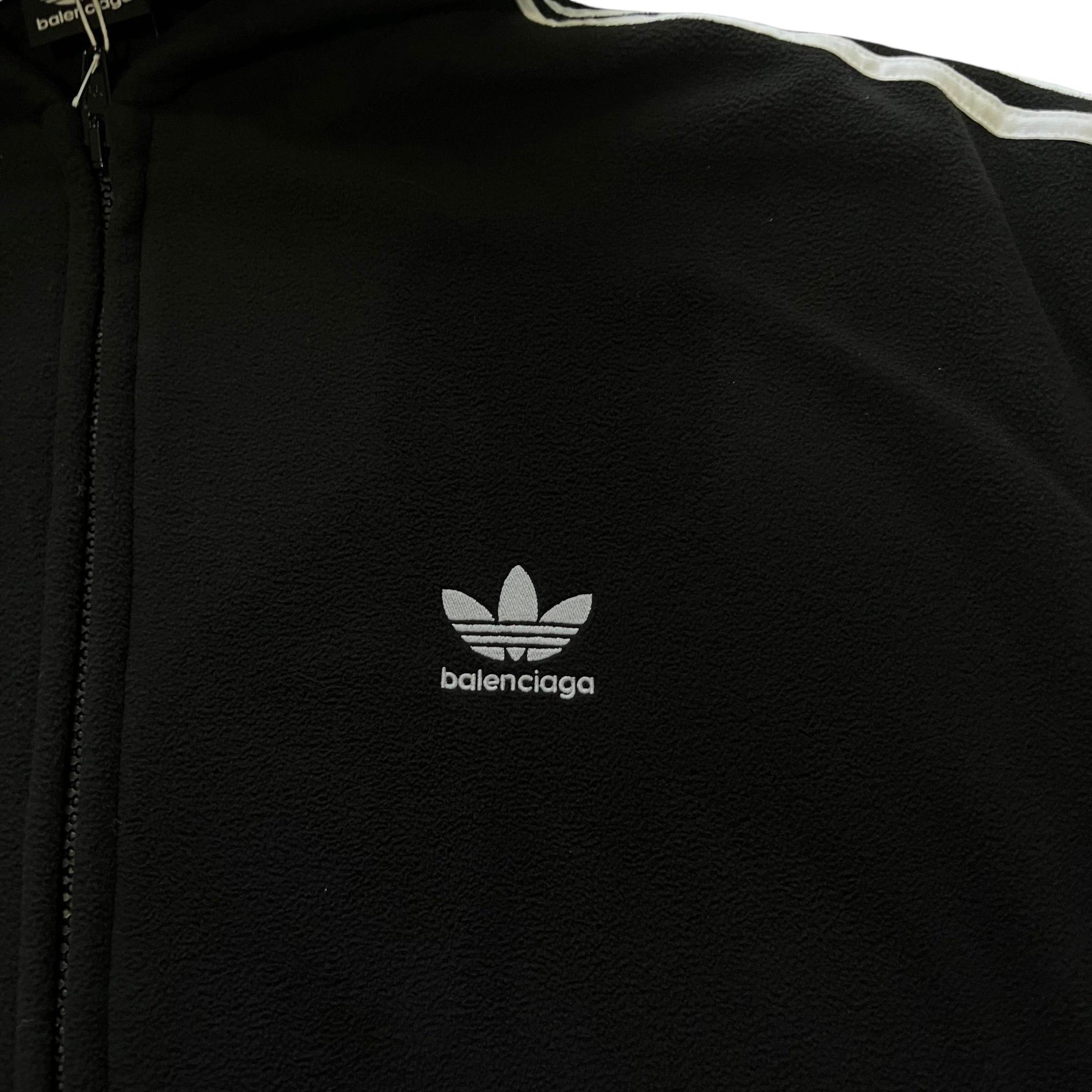 BALENCIAGA × adidas 2023SS OVER SIZED FLEECE HOODIE PARKA