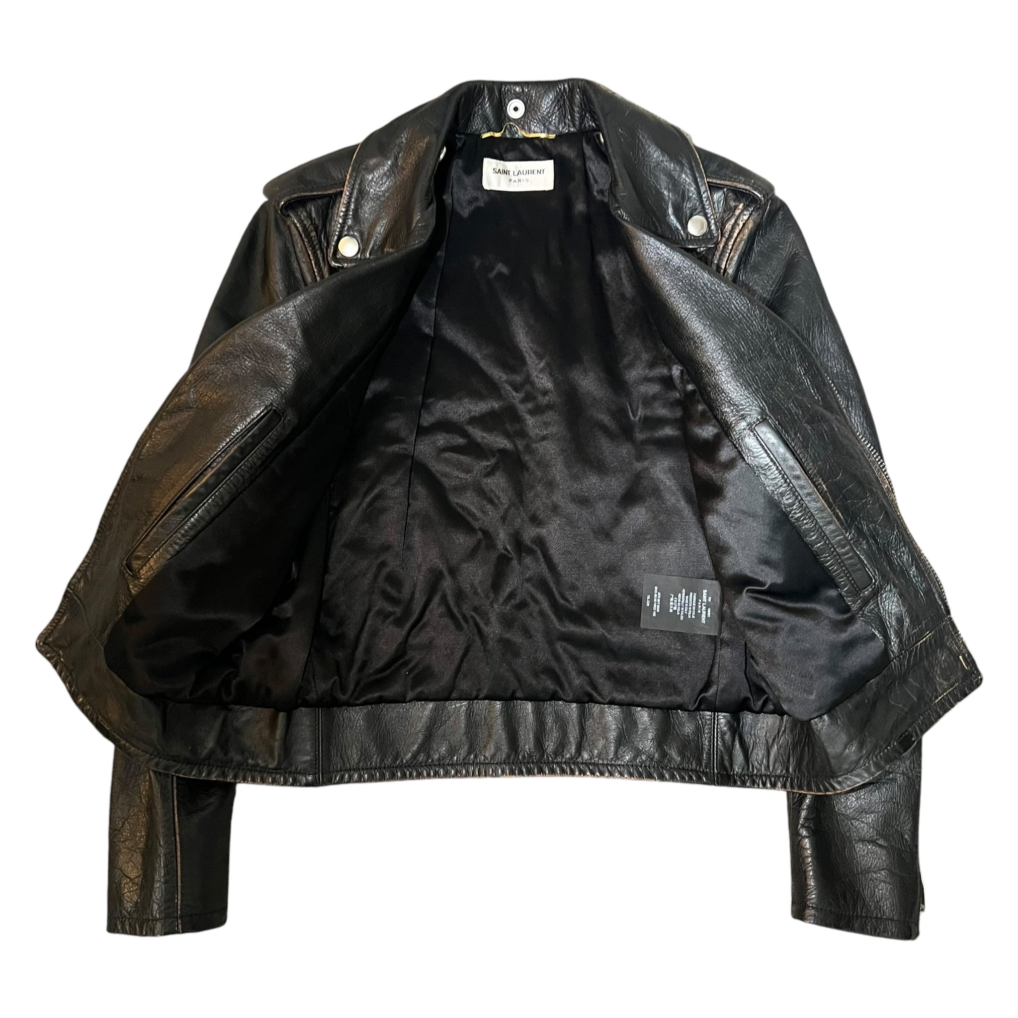 SAINT LAURENT PARIS 2017AW MOTORCYCLE JACKET Cat&Cocktail