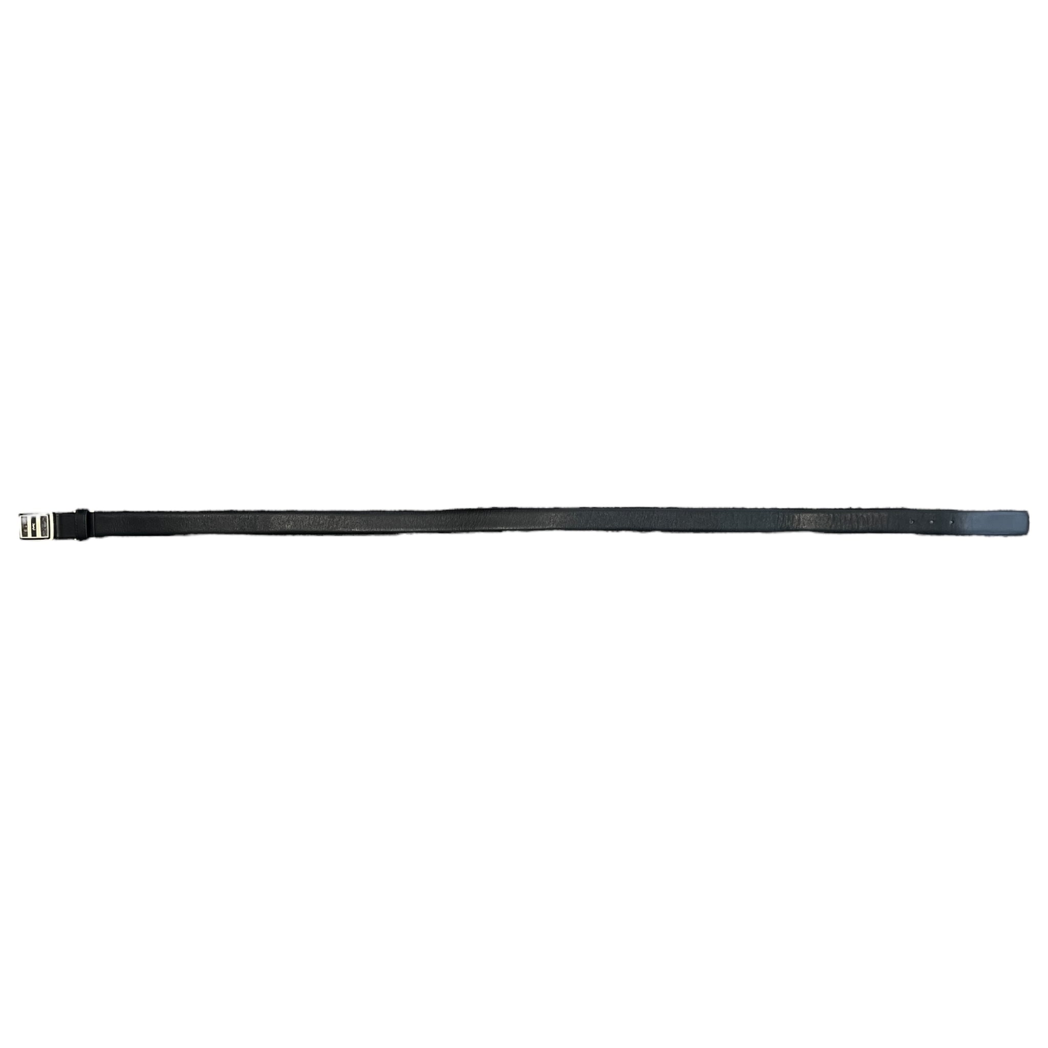 Yves Saint Laurent 90’s Vintage Leather Belt Black