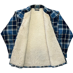 BALENCIAGA 2019AW Oversized Shearing Check Shirts Jacket