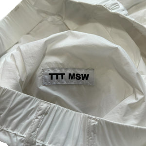 TTT MSW White Nylon Pants