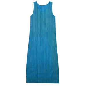 PLEATS PLEASE ISSEY MIYAKE 2011SS "Table Garden" Printed Pleated Dress