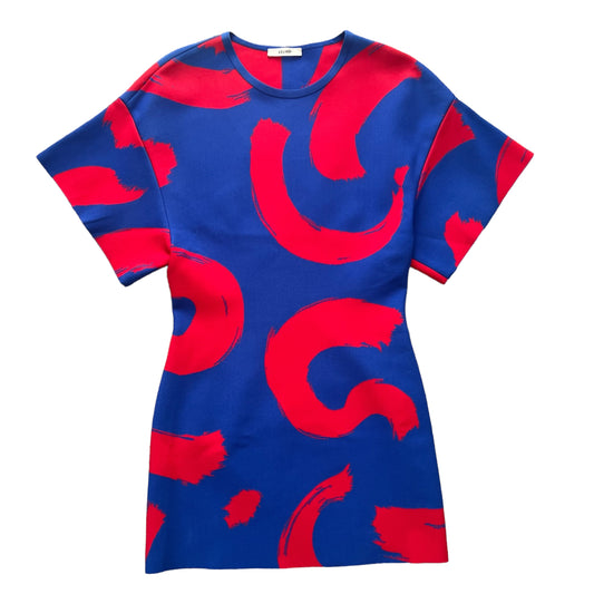 CELINE 2014SS ×PHOEBE PHILO

red blue pop brush stroke oversized tunic tunic top