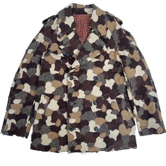 NUMBER (N)INE 2003AW CRYING HEART PATCHWORK COAT TAKAHIRO MIYASHITA