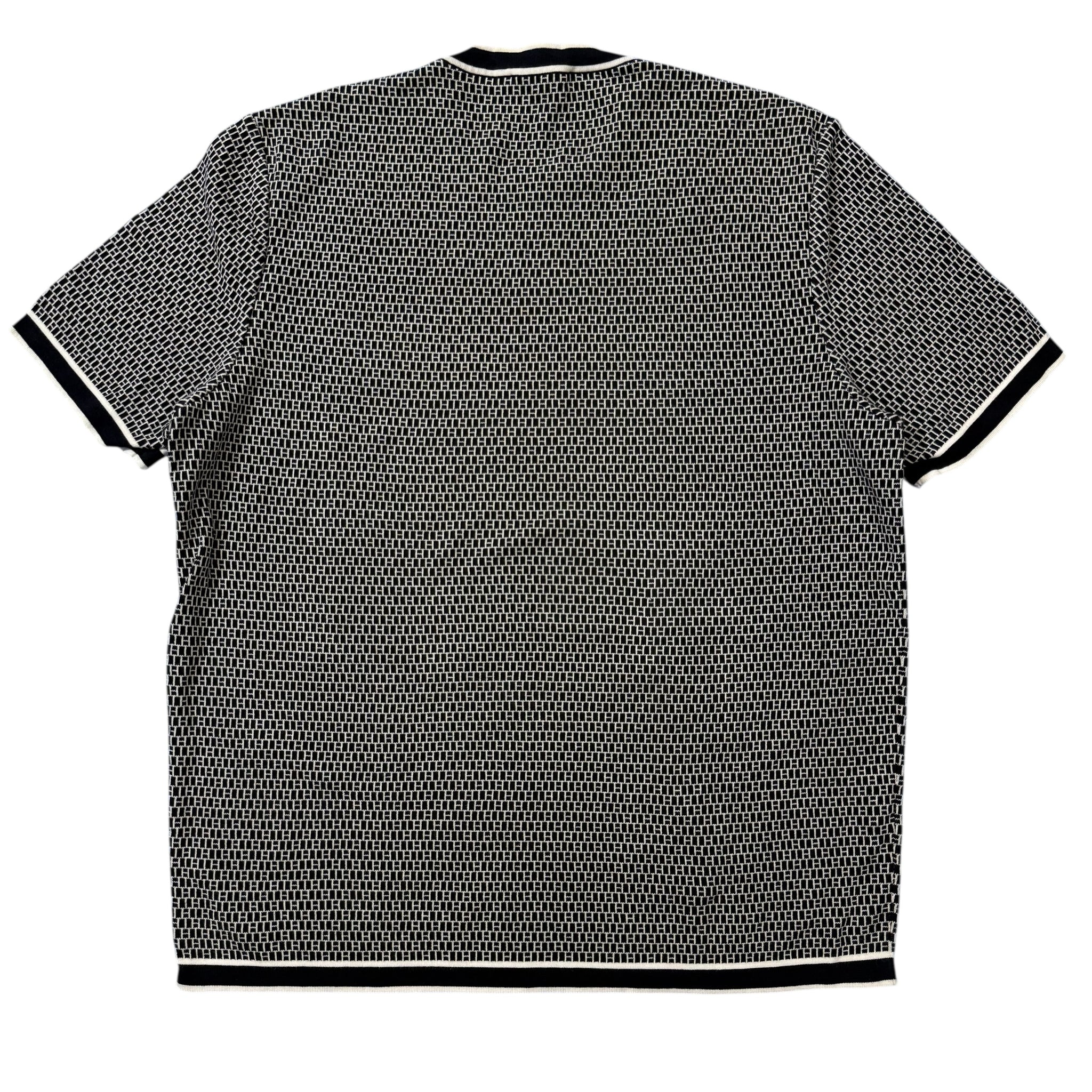 HERMES Brickwork Jacquard Short Sleeve T-Shirts