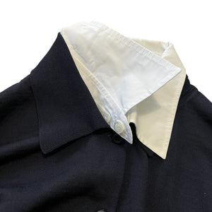 PRADA 2024SS Removable Collar Virginwool Knit Sweater