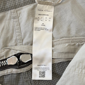 RICK OWENS 2023SS Bolan Banana Pants 'Pearl'