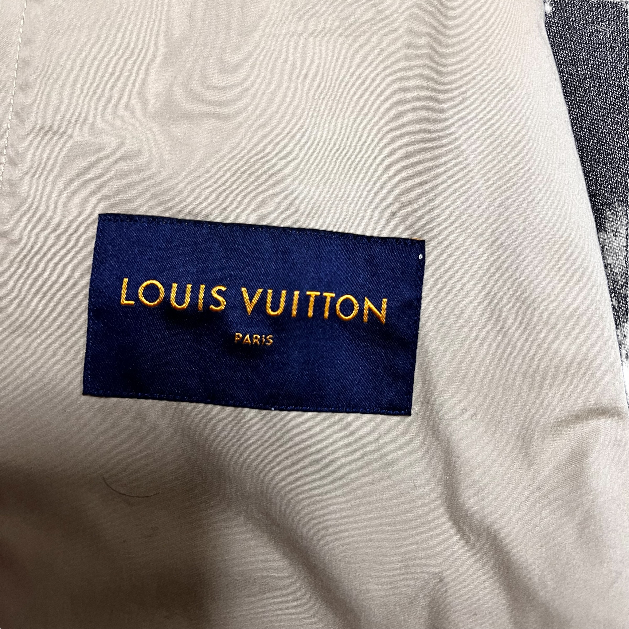 LOUIS VUITTON 2018AW KIM JONES PEACE AND LOVE HARRINGTON JACAKET
