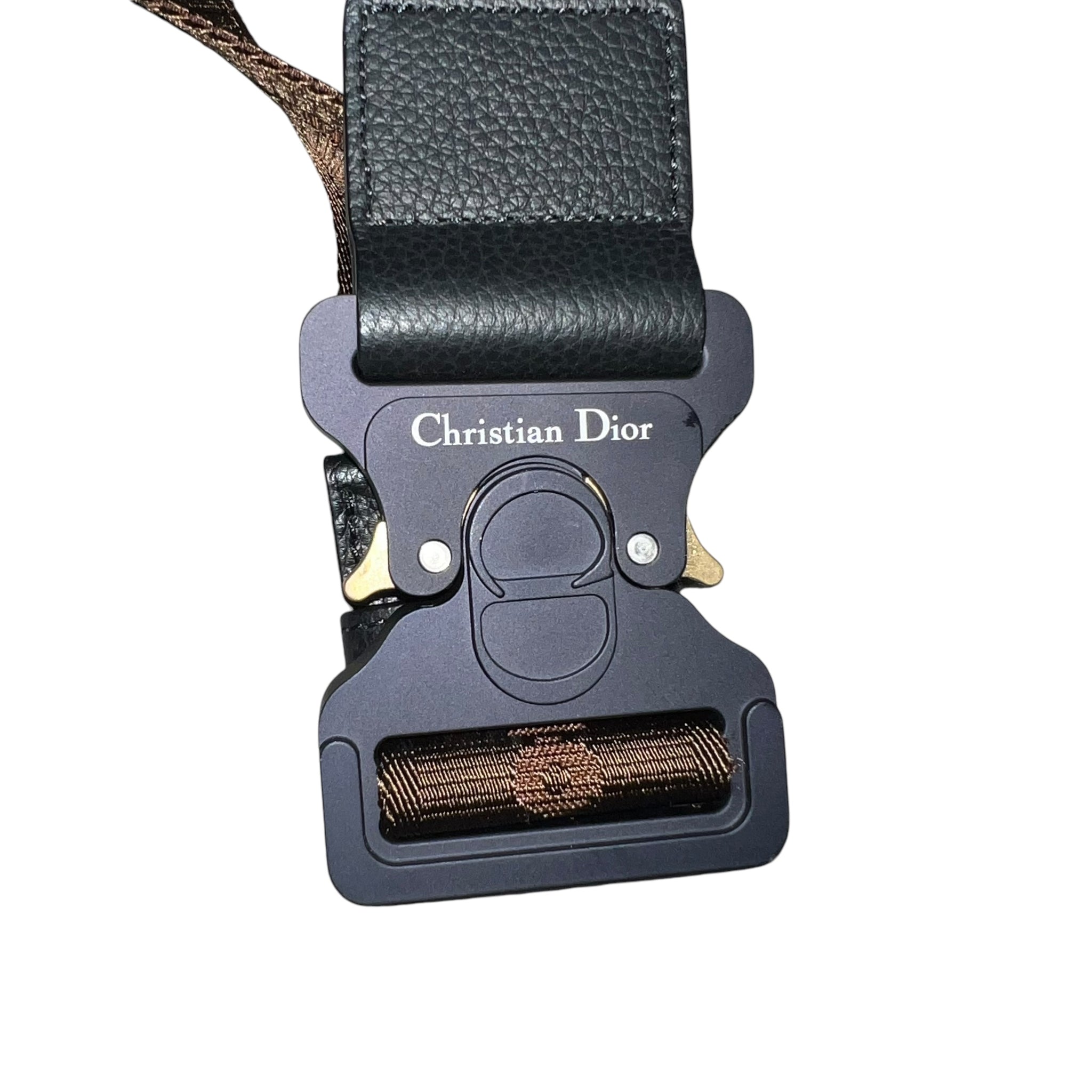 DIOR 2022AW ×CACTUS JACK CALFSKIN LEATHER SADDLE BAG