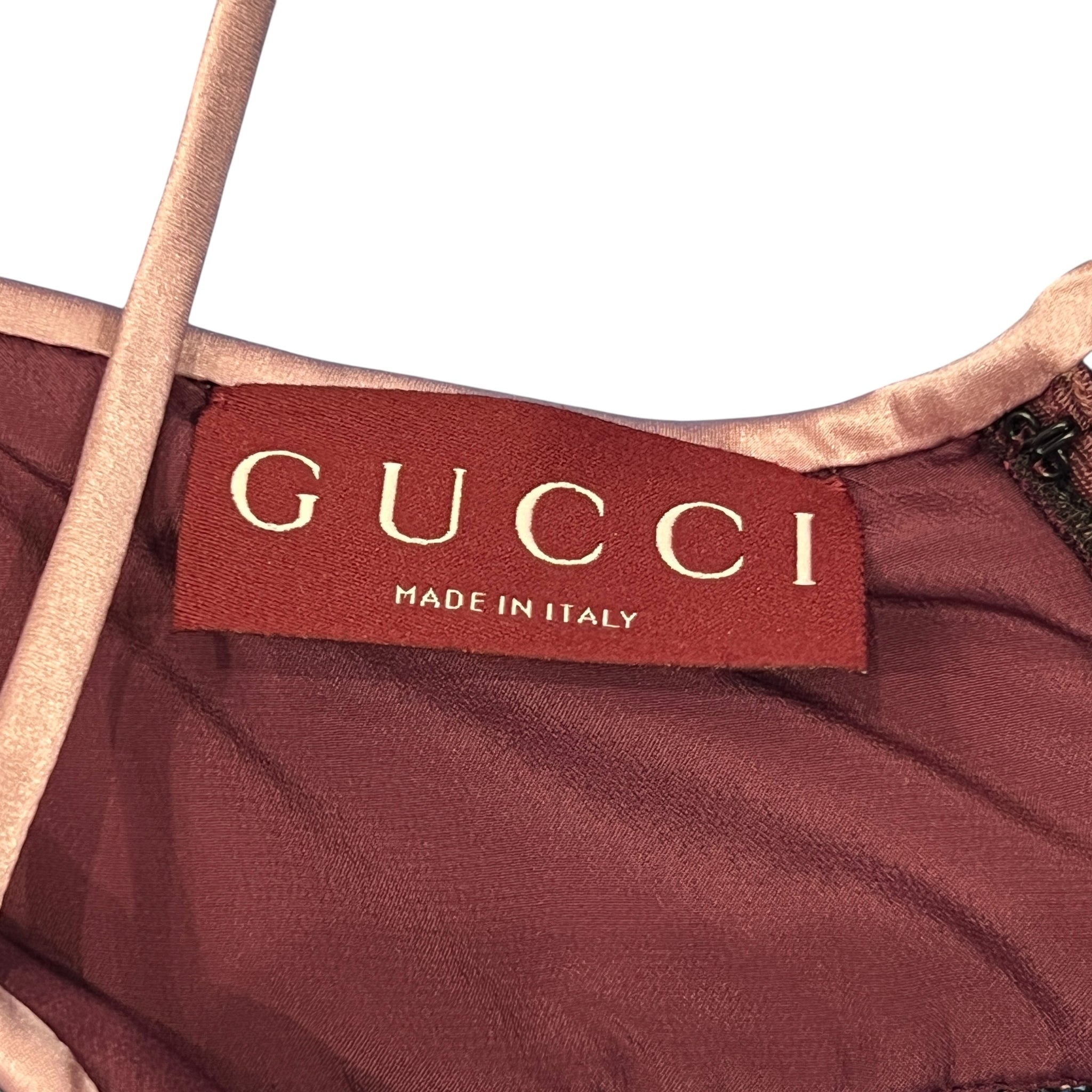 GUCCI 2024AW LOOK22 Velours Dress