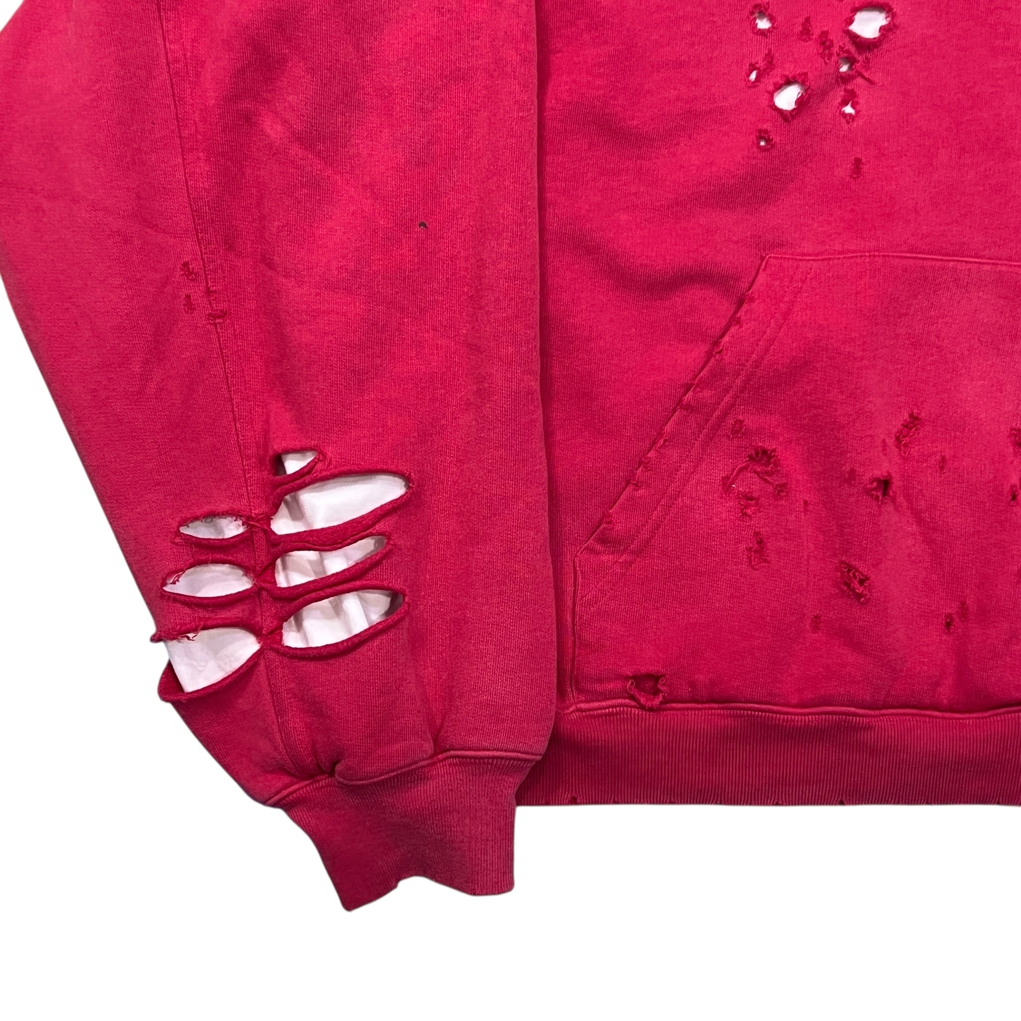 BALENCIAGA 2021 Summer Look36 Destroyed Hoodie