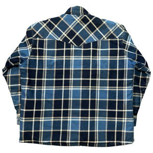BALENCIAGA 2019AW Oversized Shearing Check Shirts Jacket