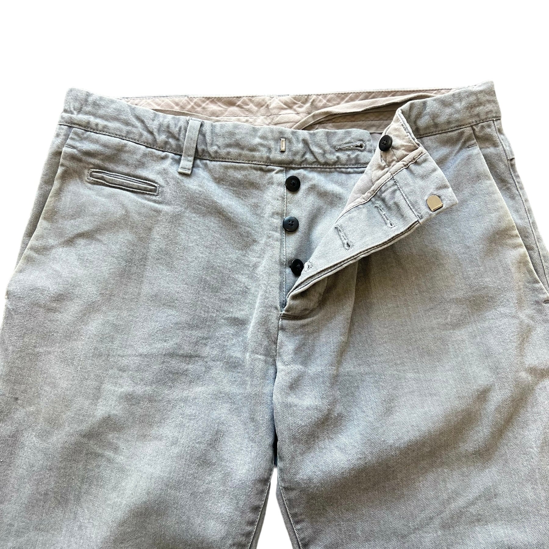 JIL SANDER 2012AW × RAF SIMONS COTTON STRAIGHT JEANS
