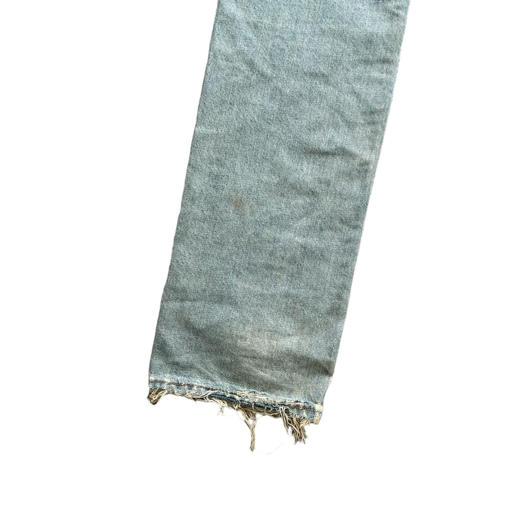 DIOR HOMME HEDI SLIMANE 2006SS CRASH DENIM