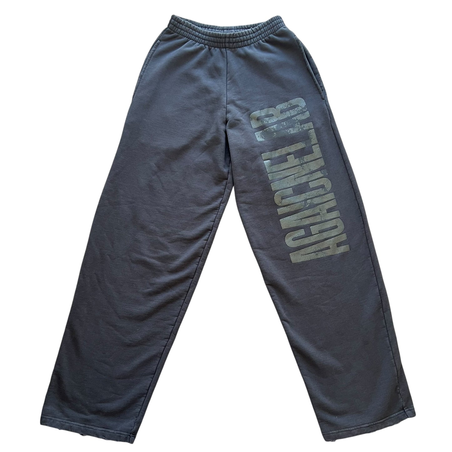 BALENCIAGA 2024AW AGAICNELAB DISTRESSED BAGGY SWEAT PANTS