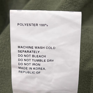 POST ARCHIVE FACTION (PAF) 4.0+ 'CENTER' HOODIE / OLIVE GREEN