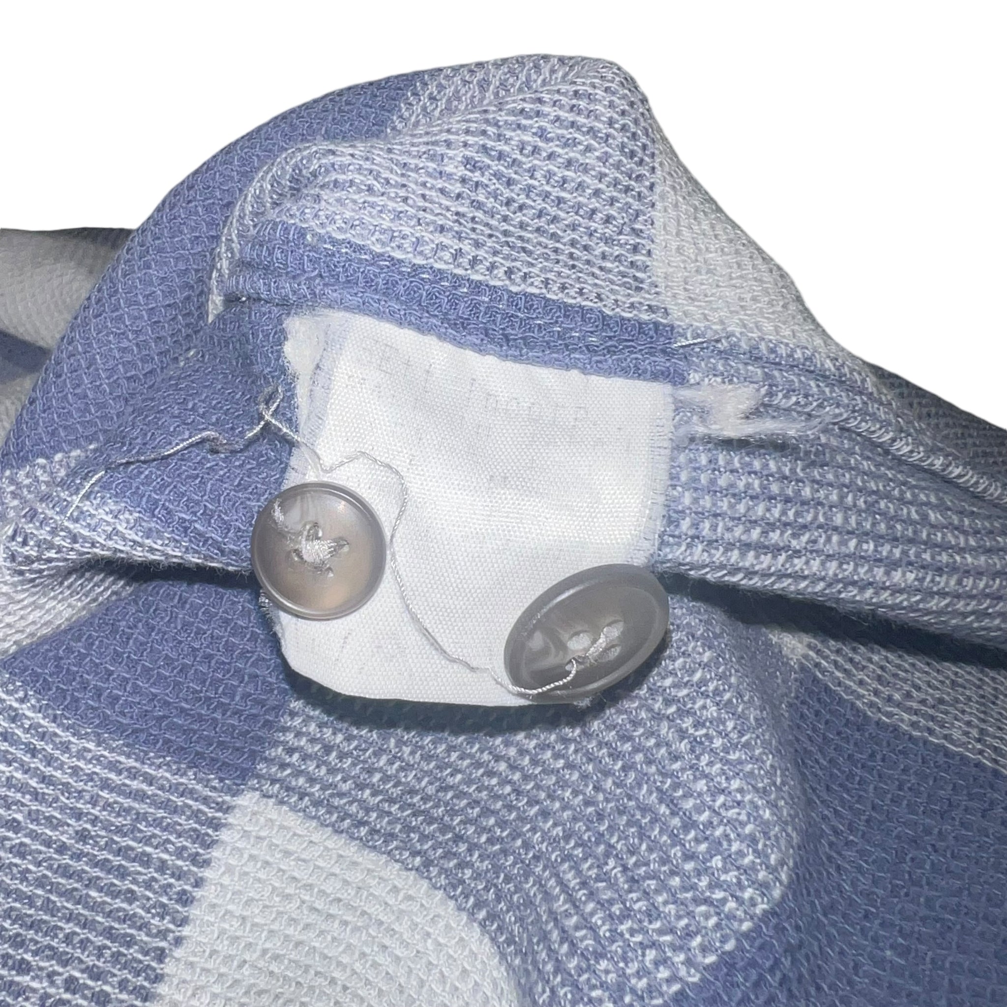 GENERAL RESEARCH 1999SS PARASITE MULTI POCKET BLUE FLANNEL SHIRTS