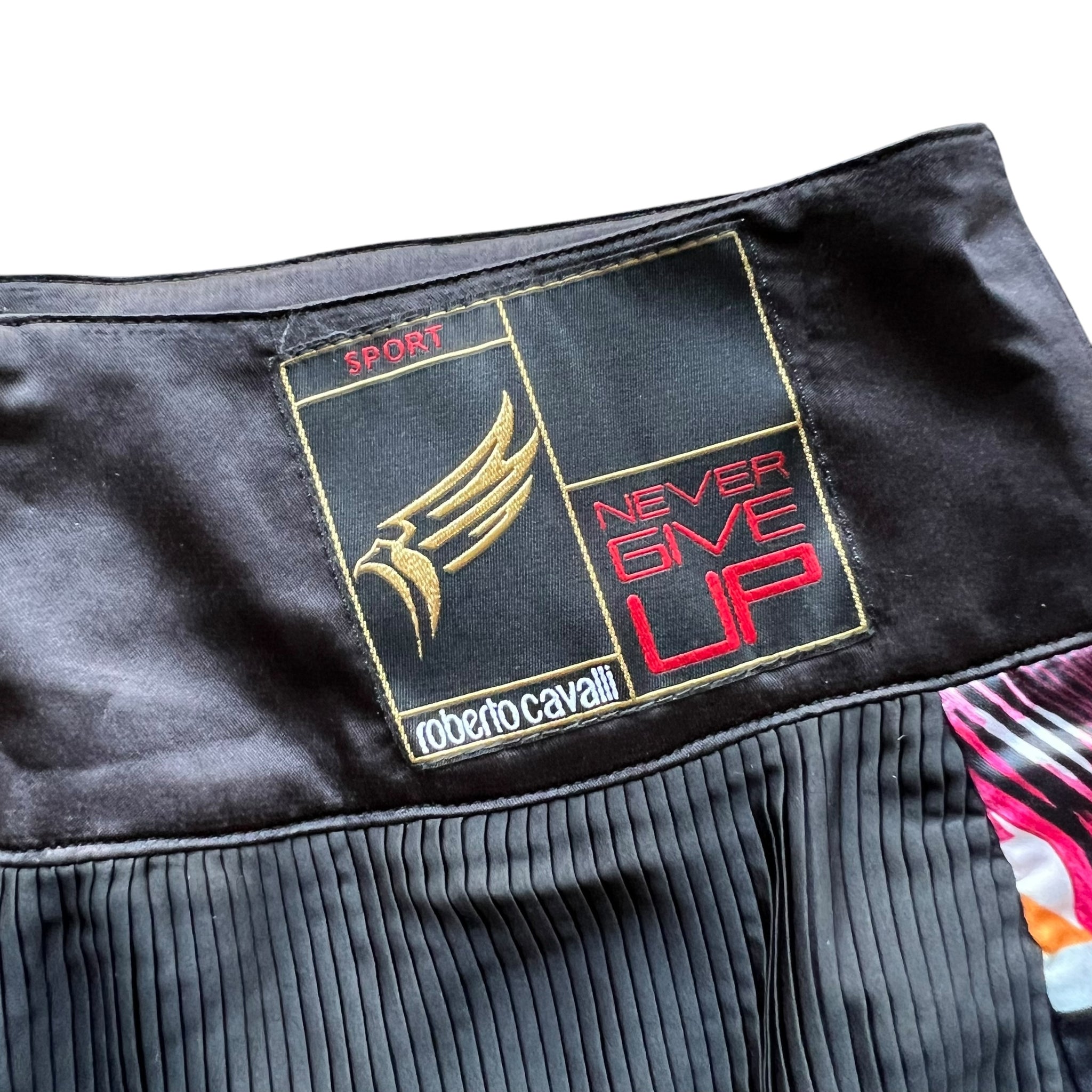 ROBERT CAVALLI jersey track skirts