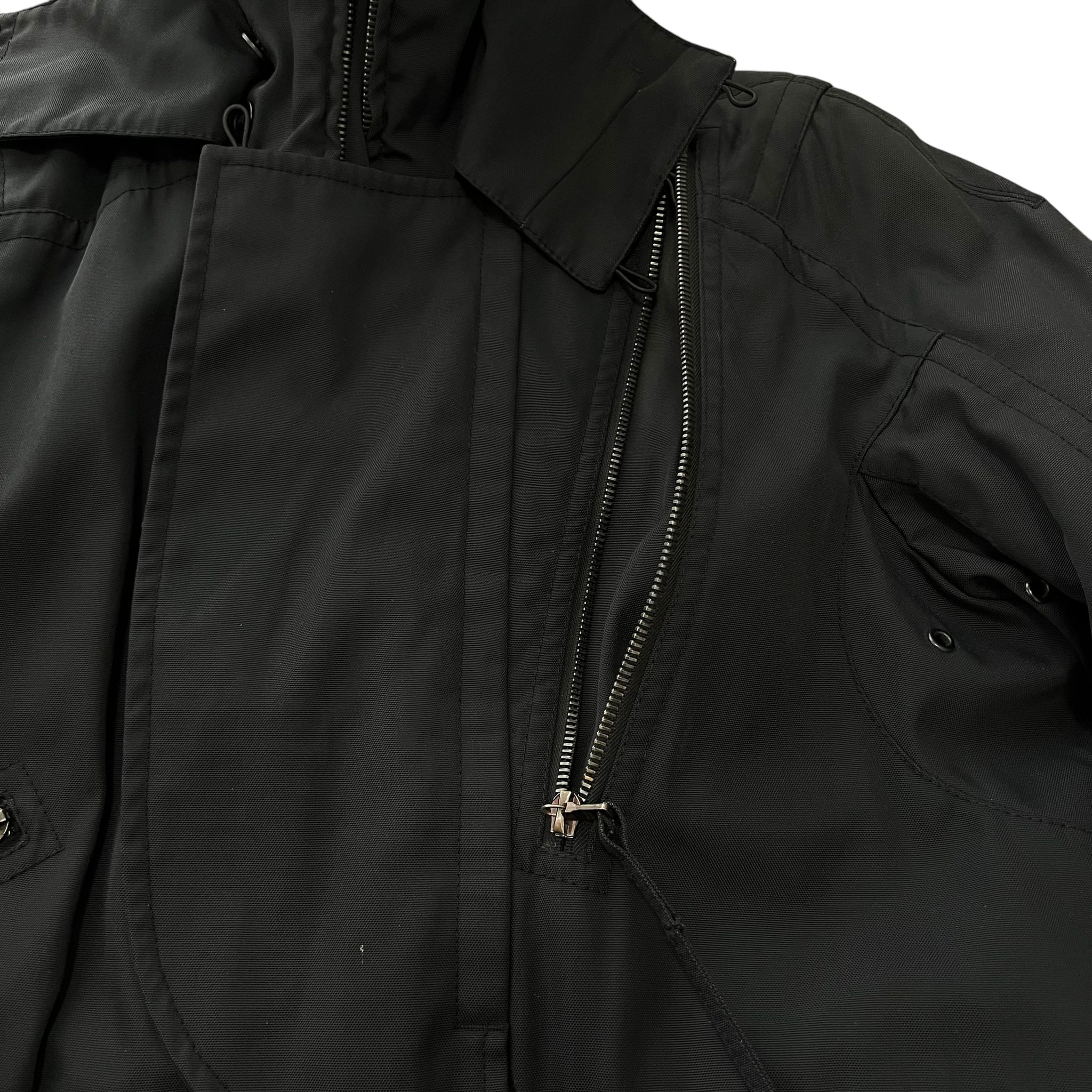 PRADA 1999AW Multi Zip Ultimate Utility MASK Bontage Jacket