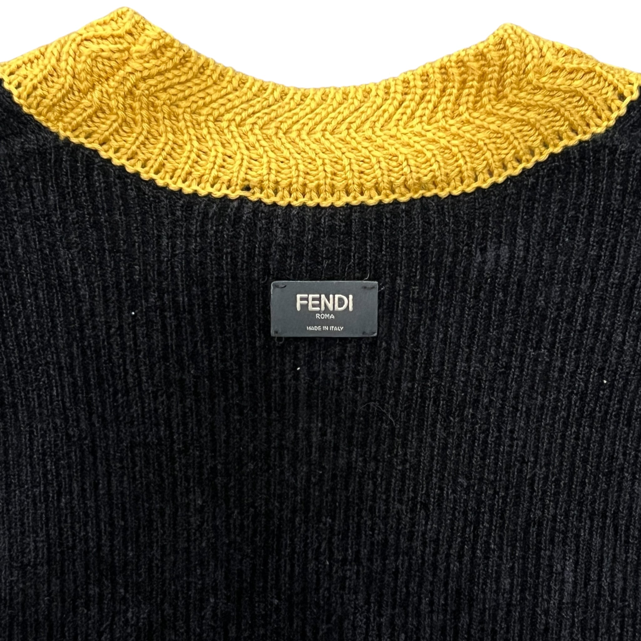 FENDI 2020AW Pull Over Sweatshirts Mixture Of Wool and Viscose