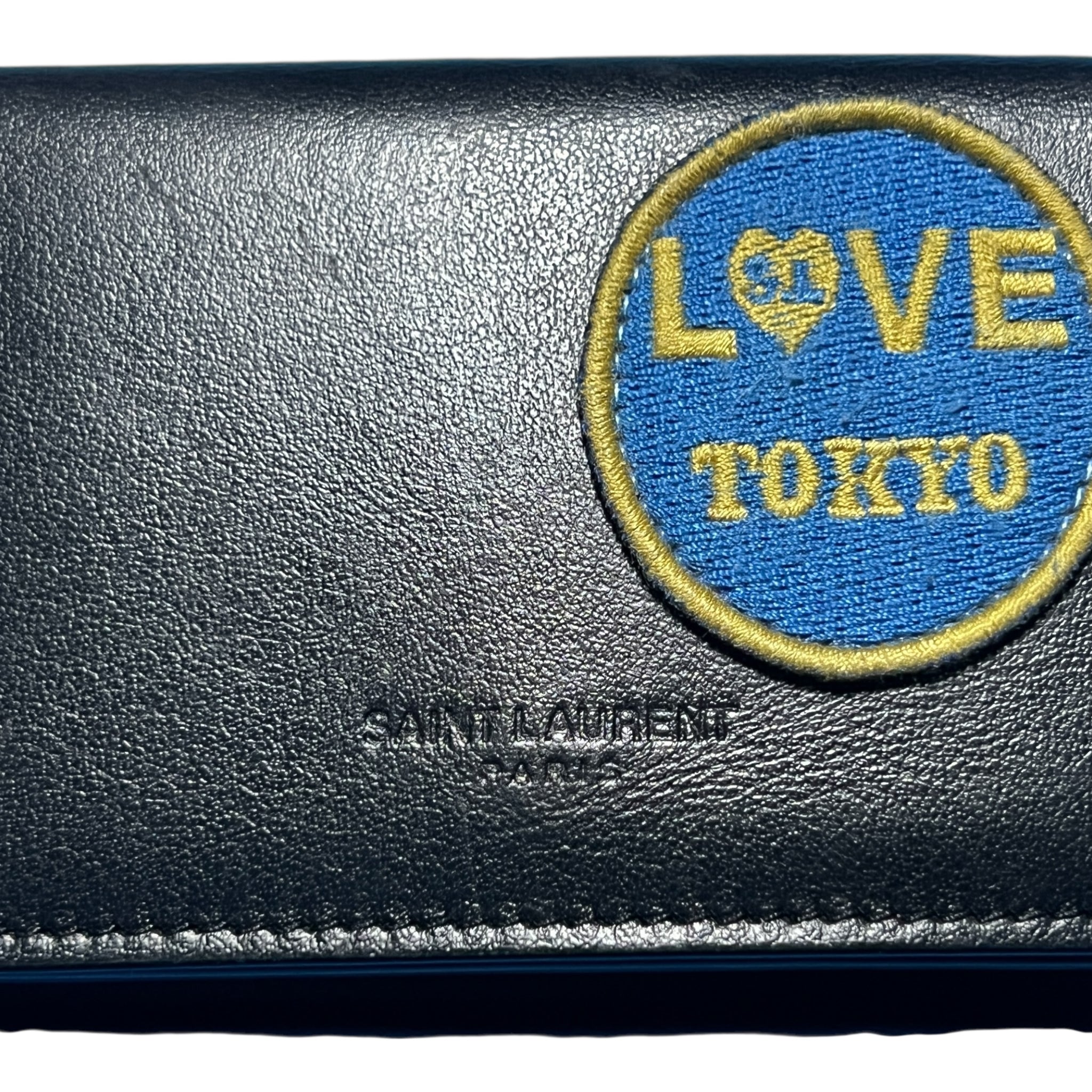 SAINT LAURENT PARIS 2017SS ANTHONY VACCARELLO GINZA Store Limited Compact Leather Wallet