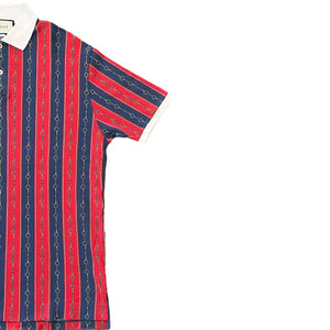 GUCCI 20SS Horsebit Chain Printed Oversize S/S Polo