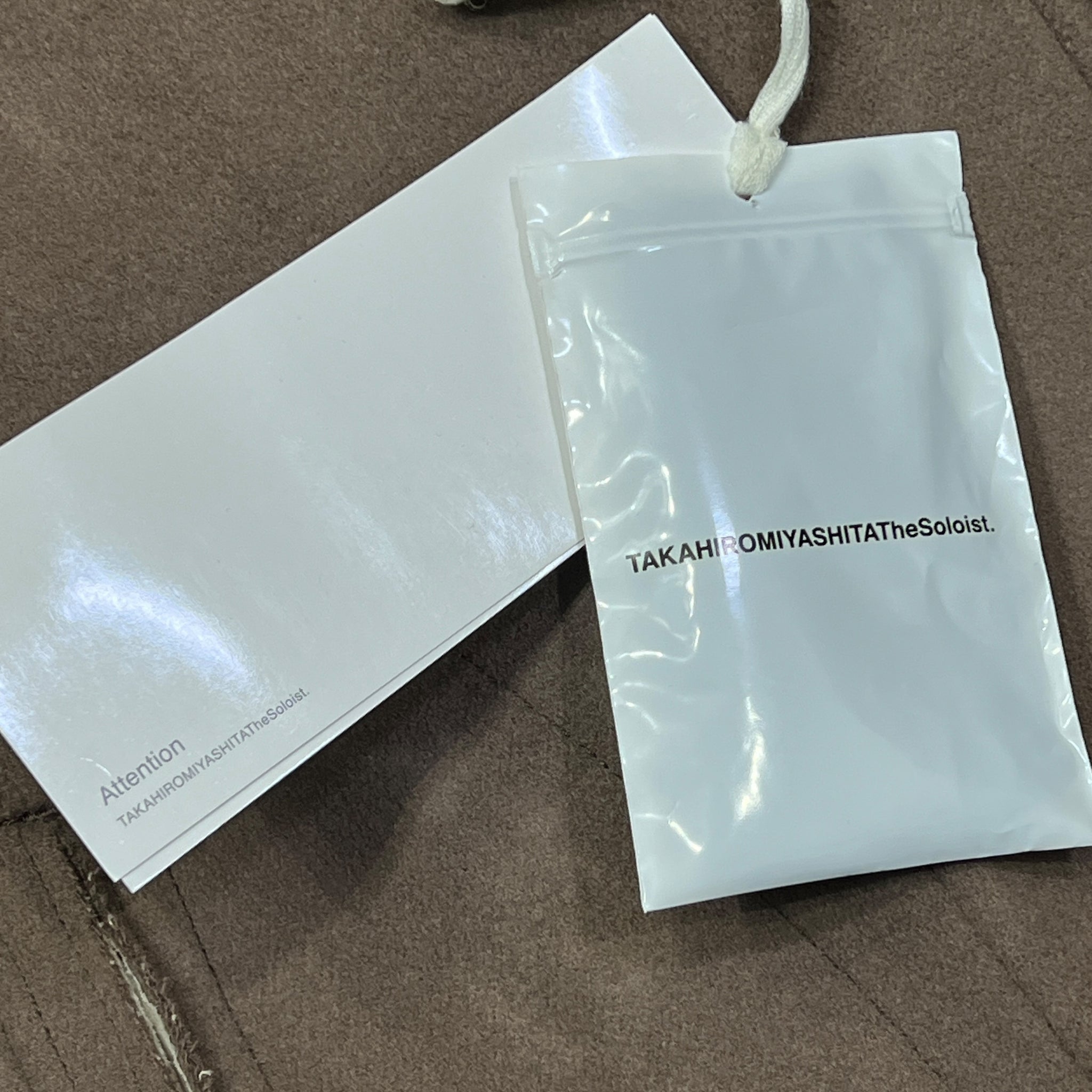 TAKAHIROMIYASHITA The Soloist. Cashmere Taupe Wrapping Long Coat