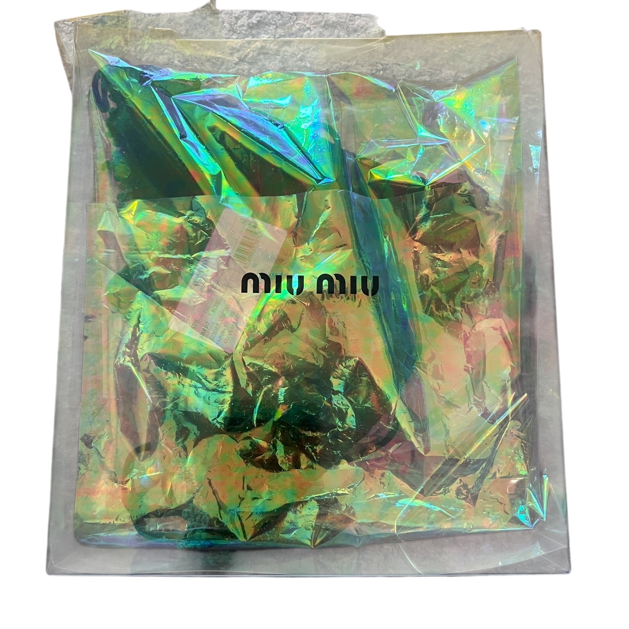 MIU MIU Beads Strap Woven Lace Bikini