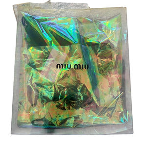 MIU MIU Beads Strap Woven Lace Bikini