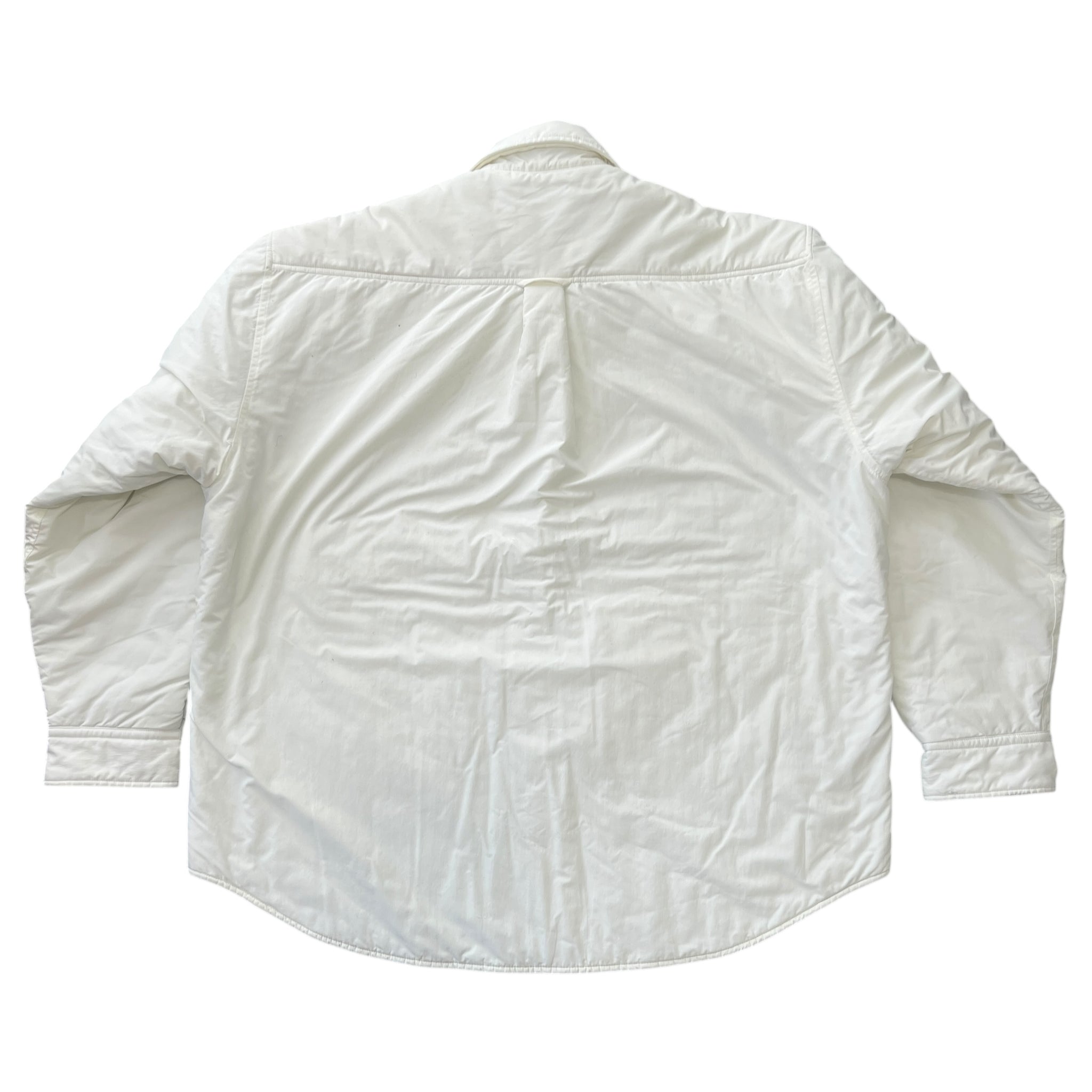 BALENCIAGA 2023AW Chest Logo Embroidered Padded Shirt Blouson