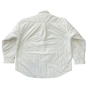BALENCIAGA 2023AW Chest Logo Embroidered Padded Shirt Blouson