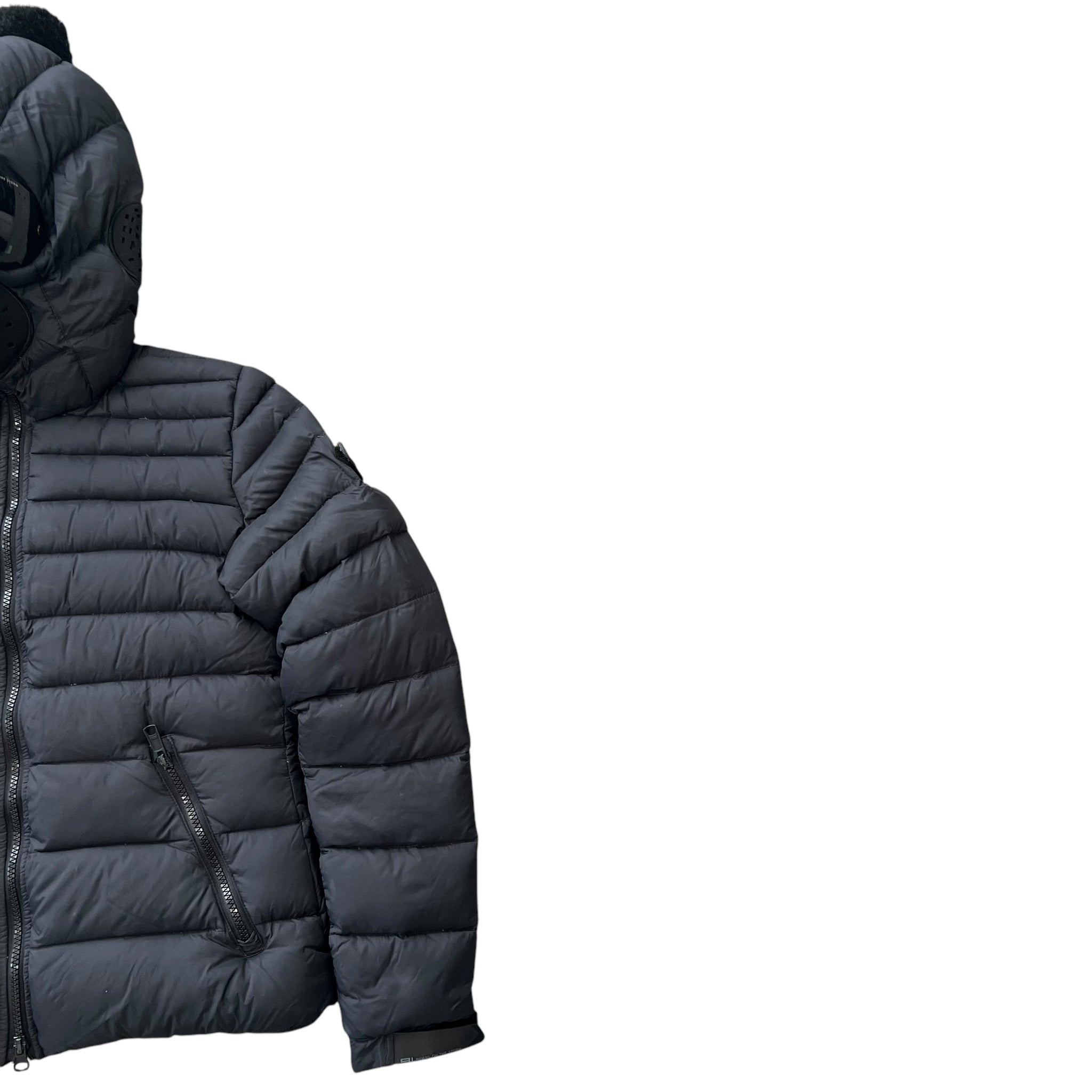 AI RIDER ON THE STORM Padded Goggle Down Jacket