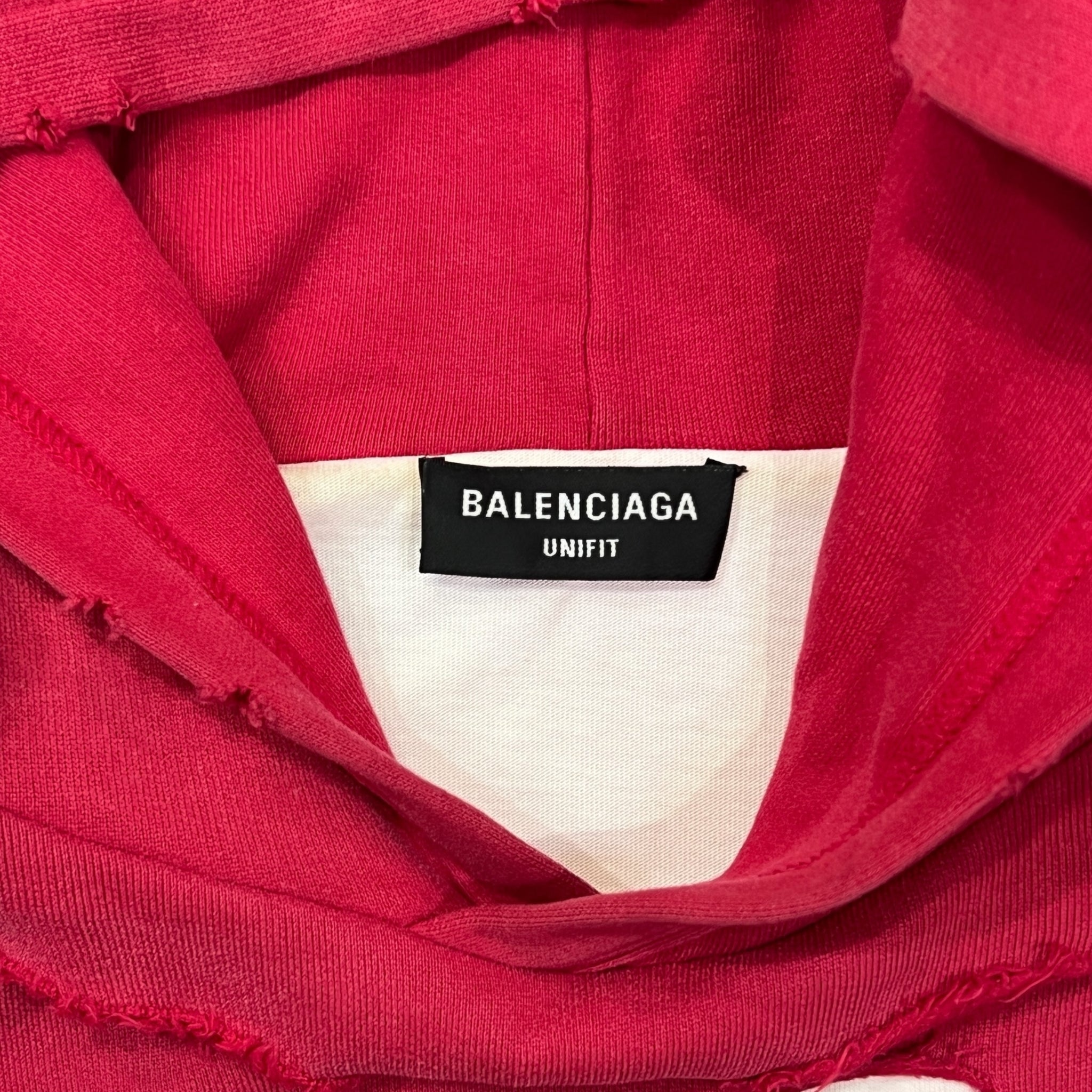 BALENCIAGA 2021 Summer Look36 Destroyed Hoodie