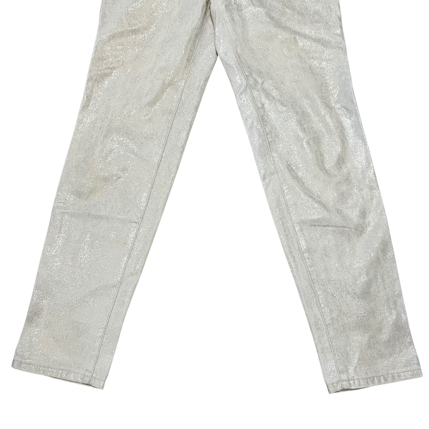 VERSACE JEANS COUTURE Coating Glitter Denim Pants