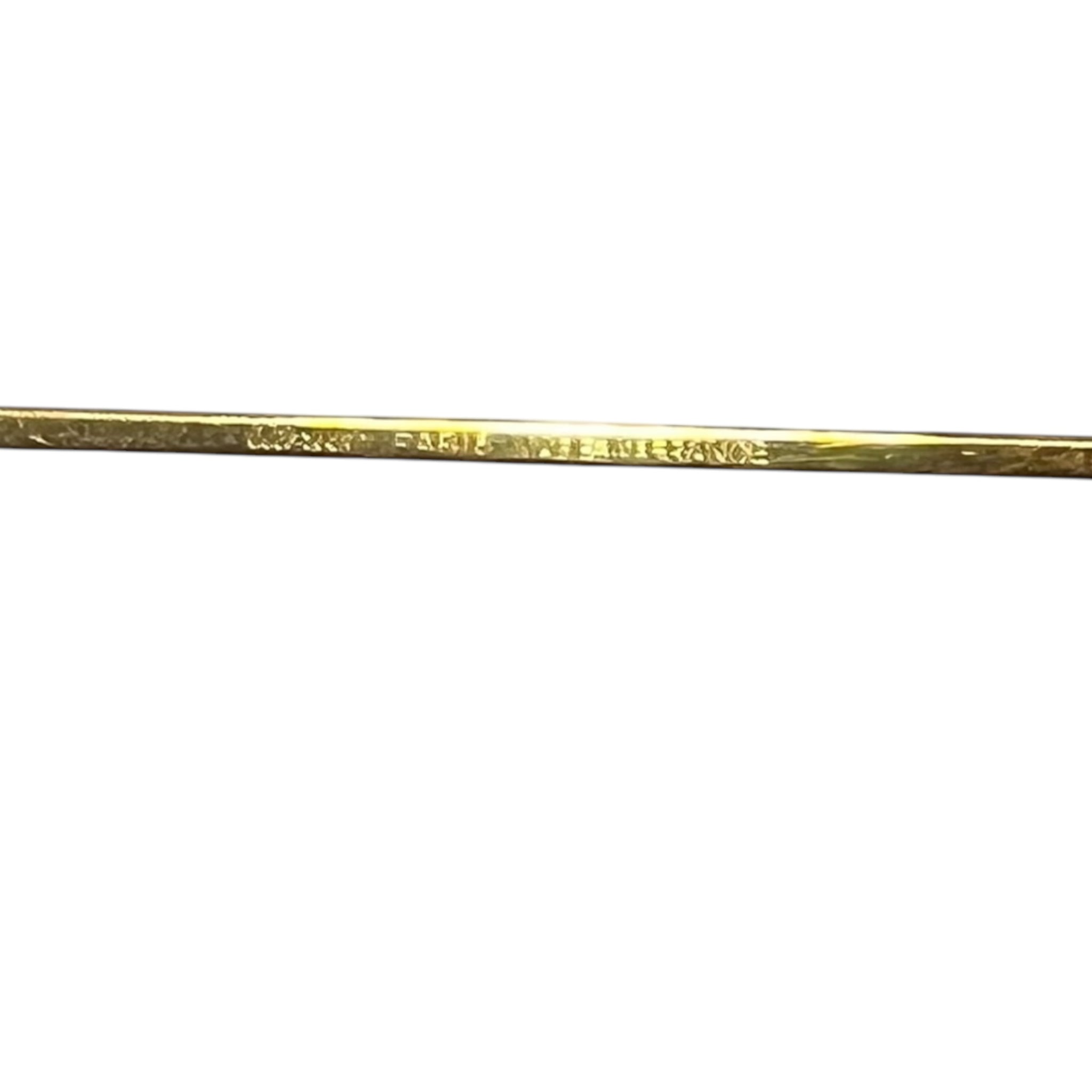 Cartier Vintage Trinity Gold Flame Sunglass