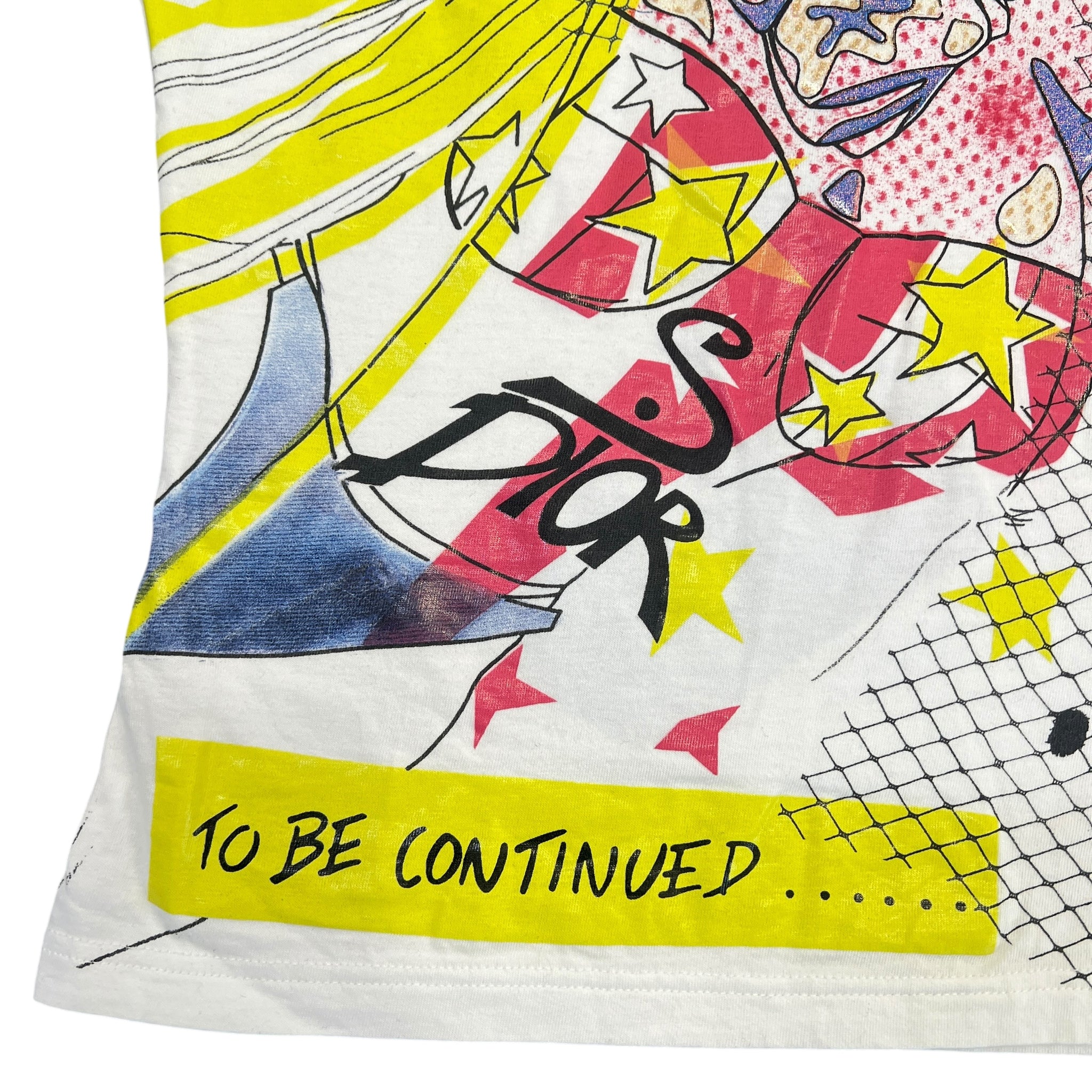 Christian Dior 2001SS John Galliano Anime Graphic T-Shirt 38
