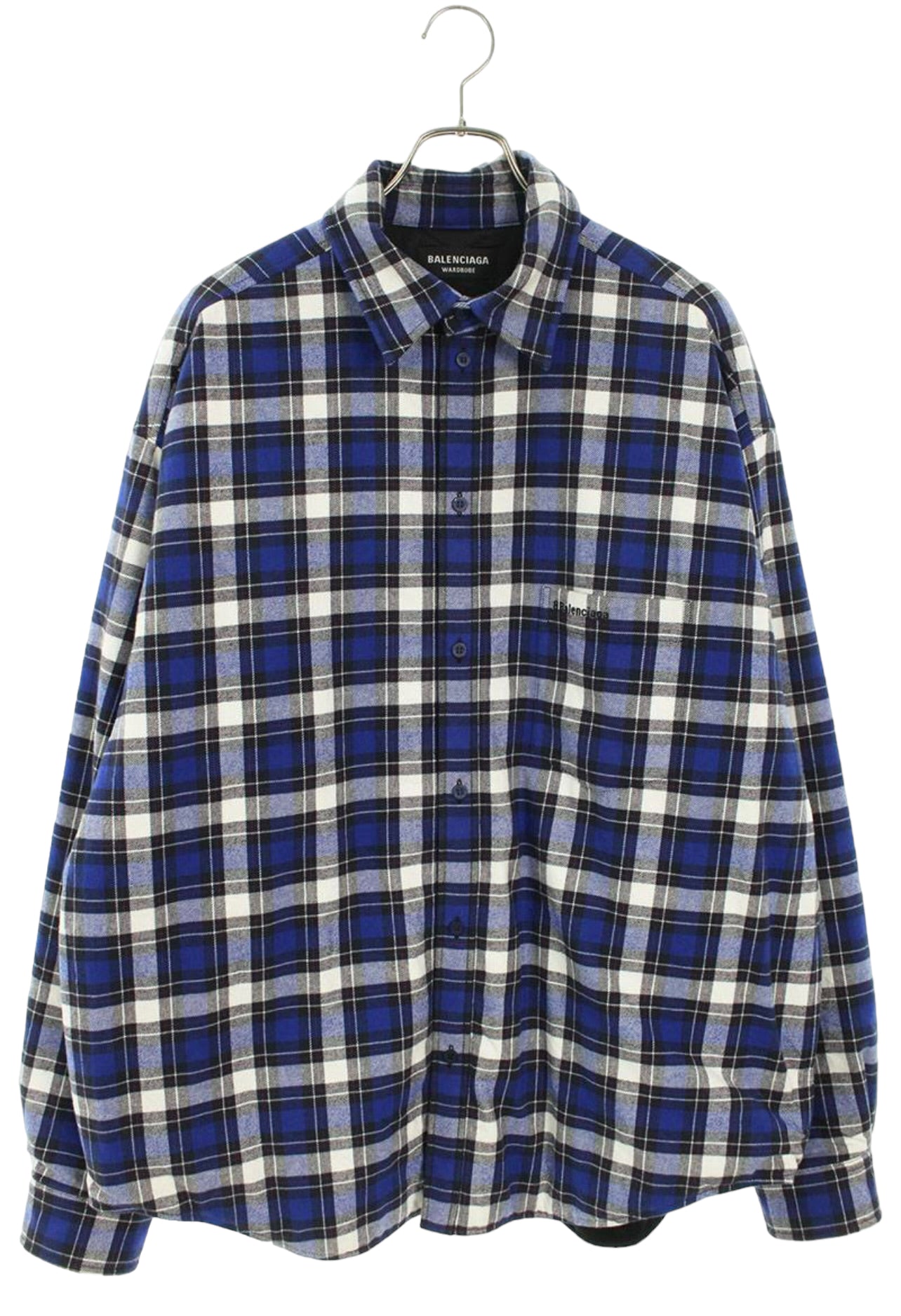 BALENCIAGA 17AW Padded Flannel Shirt Jacket – SEVENSTARCLOTHING