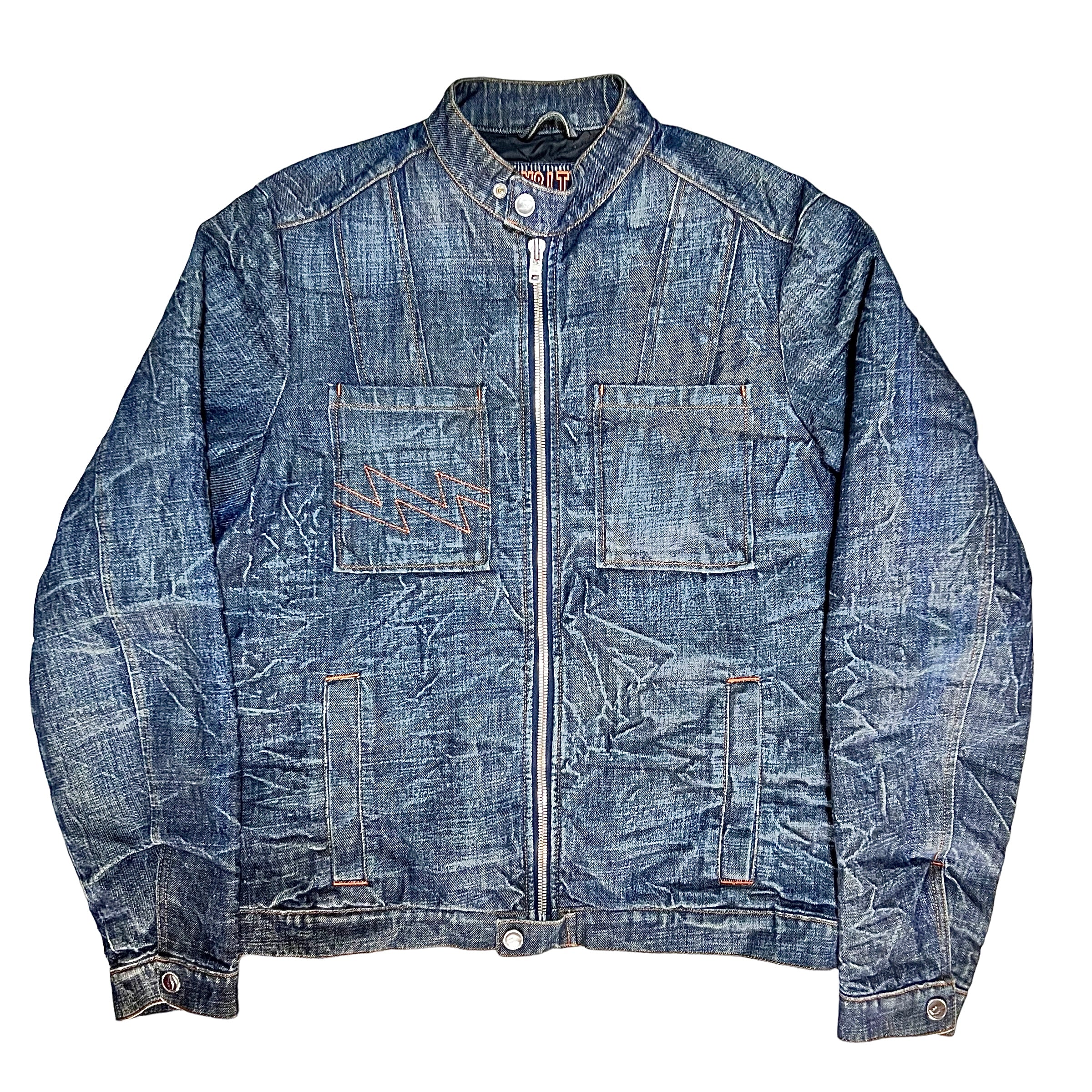 W&LT Walter Van Beirendonck デニムジャケット レア W＆LT WALTER VAN BEIRENDONCK PADDED DENIM JACKET – SEVENSTARCLOTHING