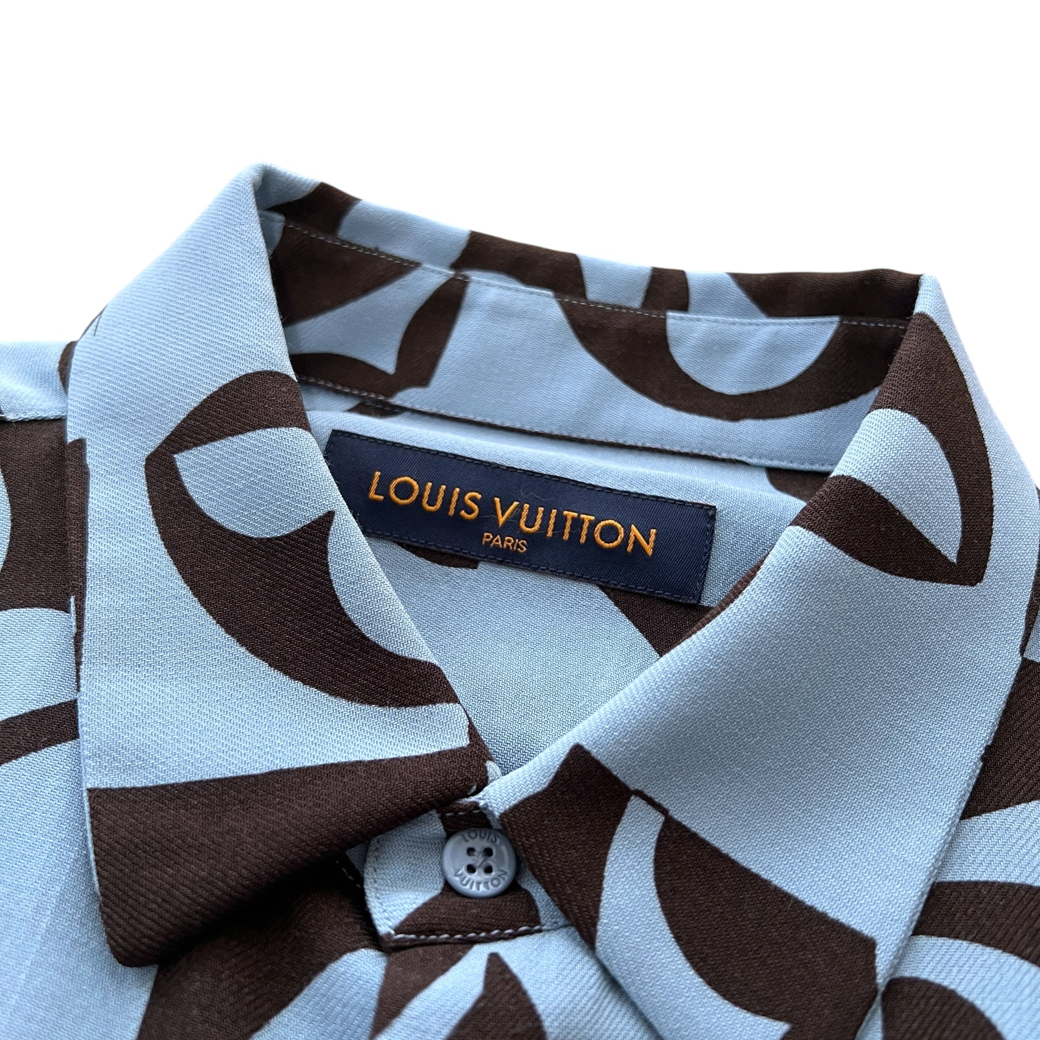 Louis Vuitton 2022SS  Monogram Flower Pattern Shirts