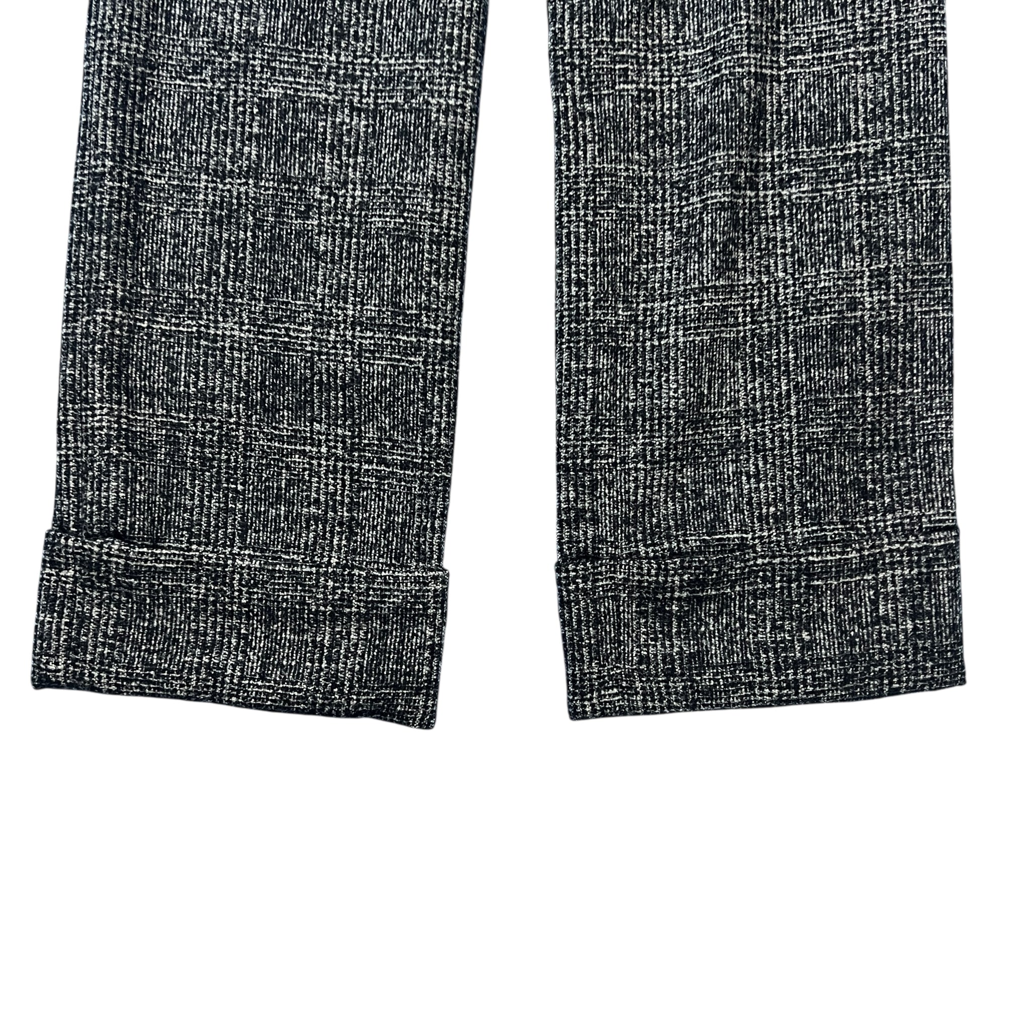 CELINE Wool Knit Wide Flare Trousers
