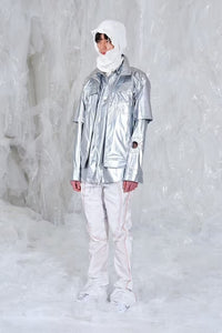 KANGHYUK 2020AW Icon Airbag Nylon Flare Trousers
