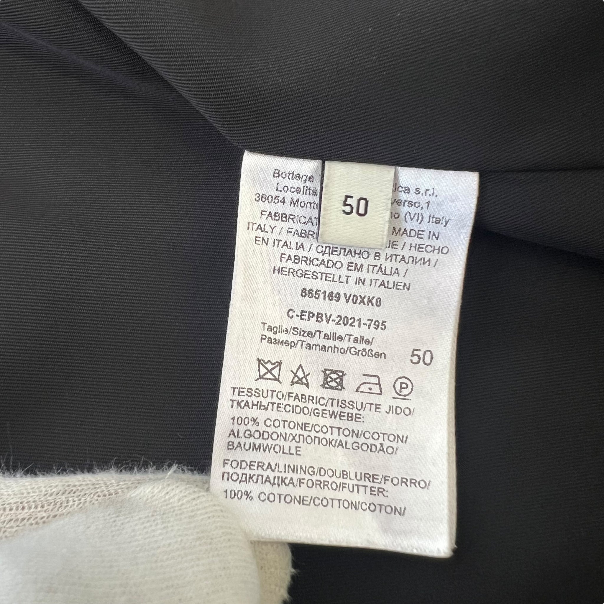 BOTTEGA VENETA by Daniel Lee 2021AW HEAVY COTTON CROPPED JACKET
