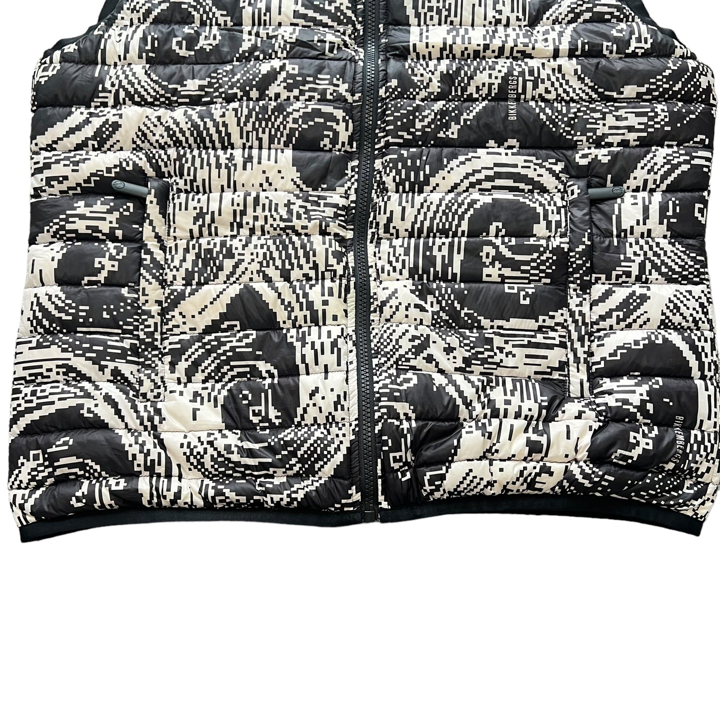 Dirk Bikkembergs
Reversible Pixelated Black Down Vest