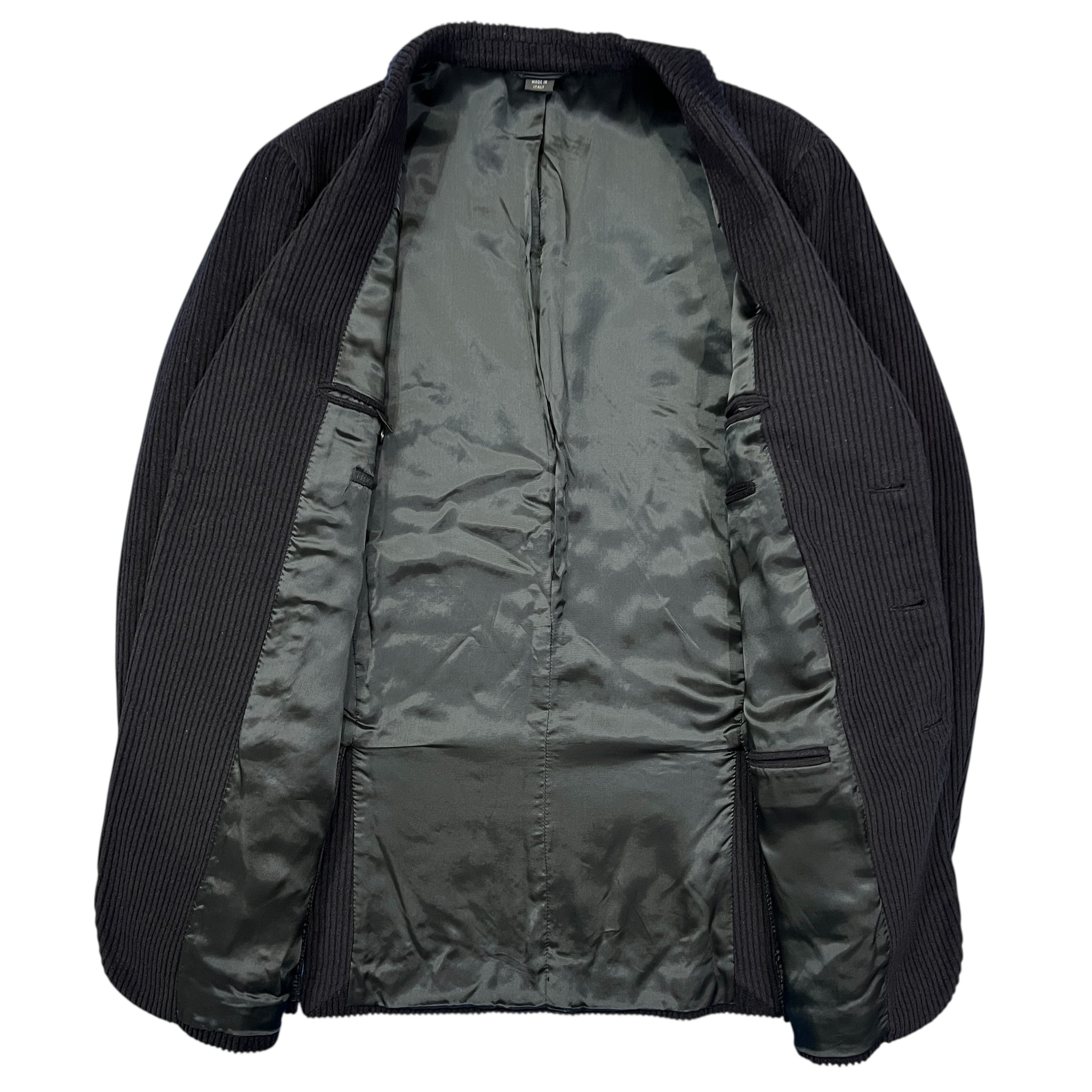 HELMUT LANG 2000s Cashmere Corduroy 3B Tailored Jacket