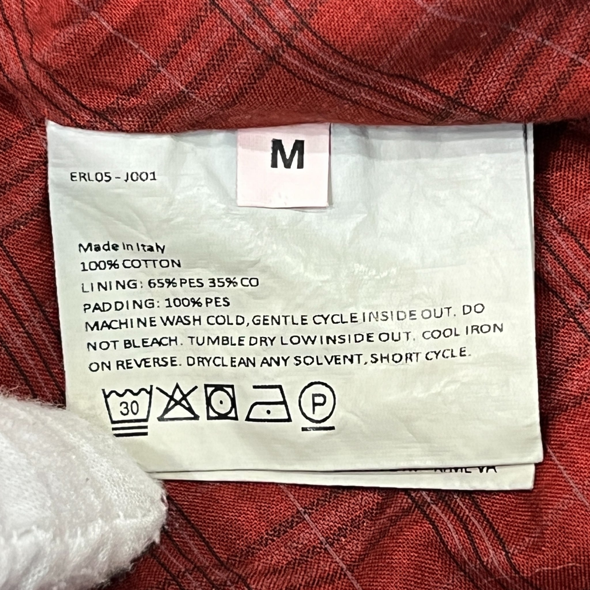 ERL Corduroy Embossed Set-Up Brown Track Jacket & Pants