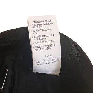 DOLCE&GABBANA 2001SS MULTI ZIP MESH TRACK PANTS