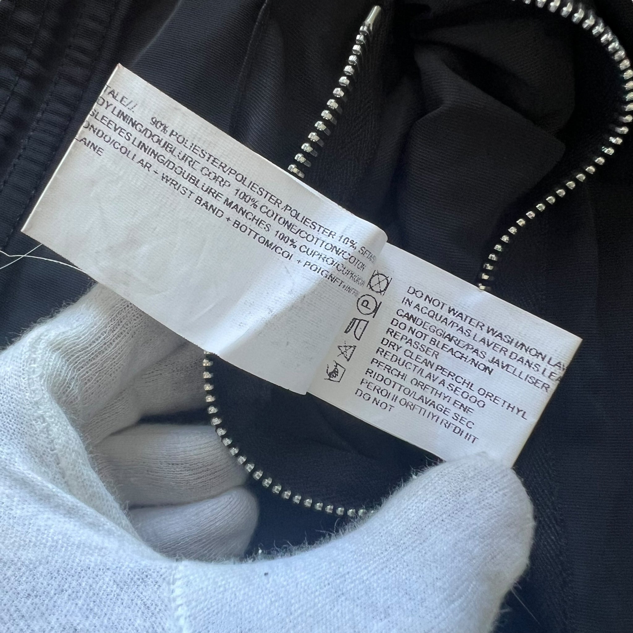 RICK OWENS 2016AW RAGLAN BOMBER MA−1 JACKET