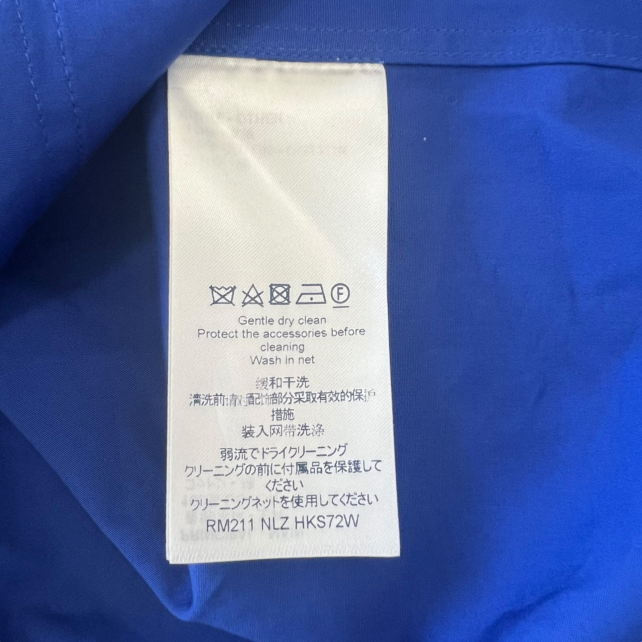 LOUIS VUITTON 2021AW × VIRGIL ABLOH PUPPET BAG ZIP SHIRTS JACKET