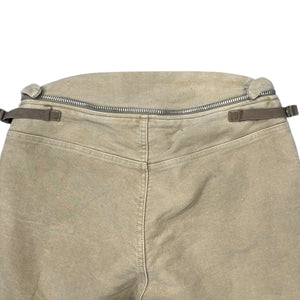 HELMUT LANG 1999AW Vintage Moleskin Astro Biker Pants